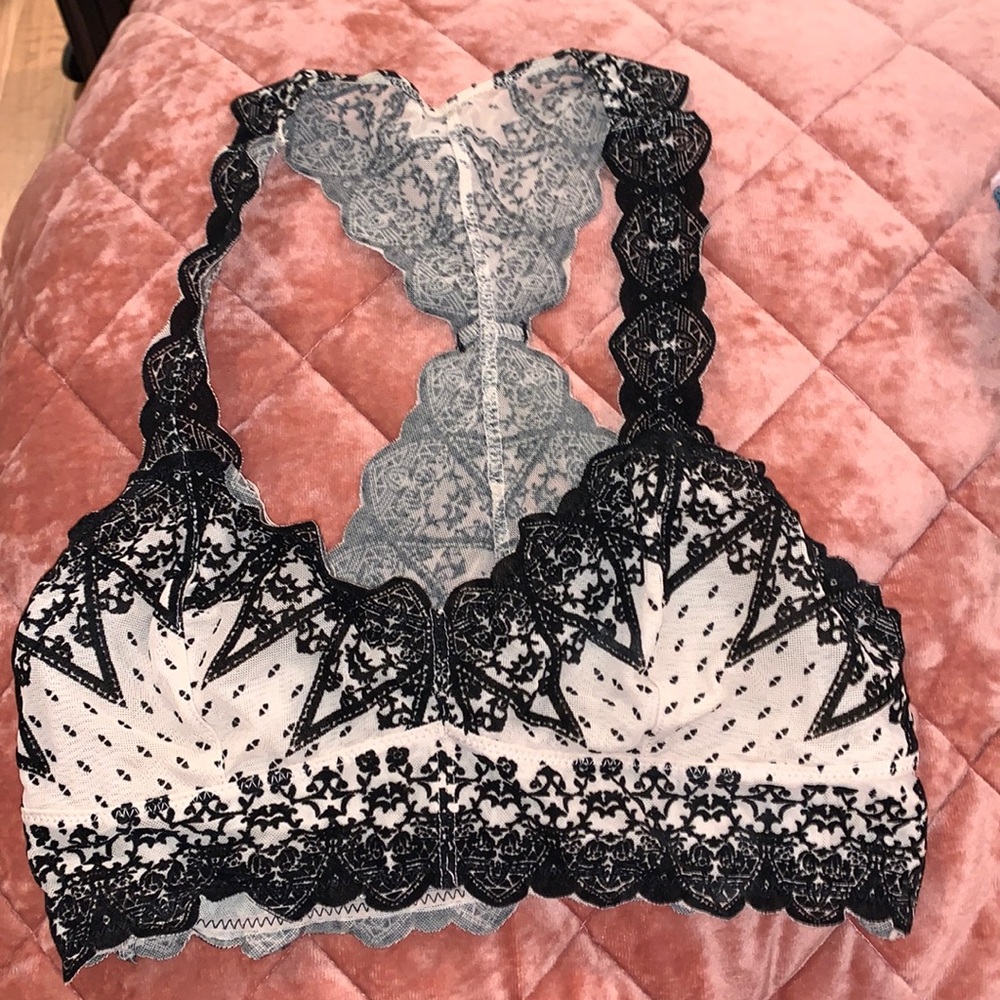 Free people velvet bralette